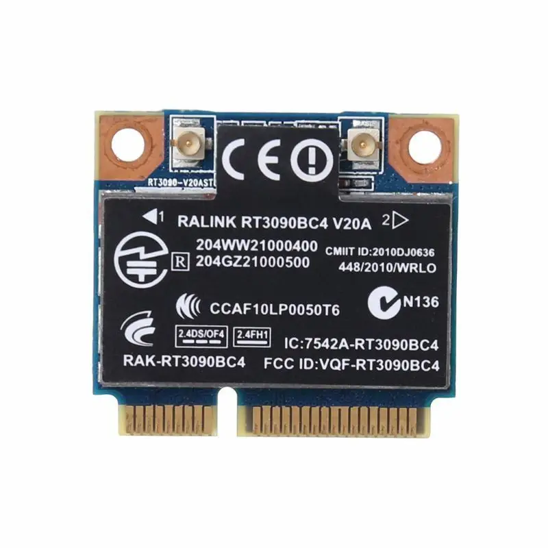 Scheda Di Rete Wireless 300M Wifi Wlan Bluetooth 3.0 Scheda Pci-E Per Hp Rt3090Bc4 Probook