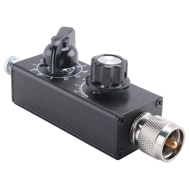 Hamgeek Mini-ANT 20W QRP Shortwave All Band Tuned Antenna Tuner With M-Head 5Mhz-55Mhz