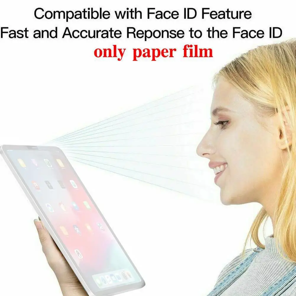 

For 10th Magnetic Paper Like Film For Pro 12.9 11 Air 9.7 10.5 10.9 10.2 7th 8th 9th Mini 4 5 6 Screen Prote C6n0