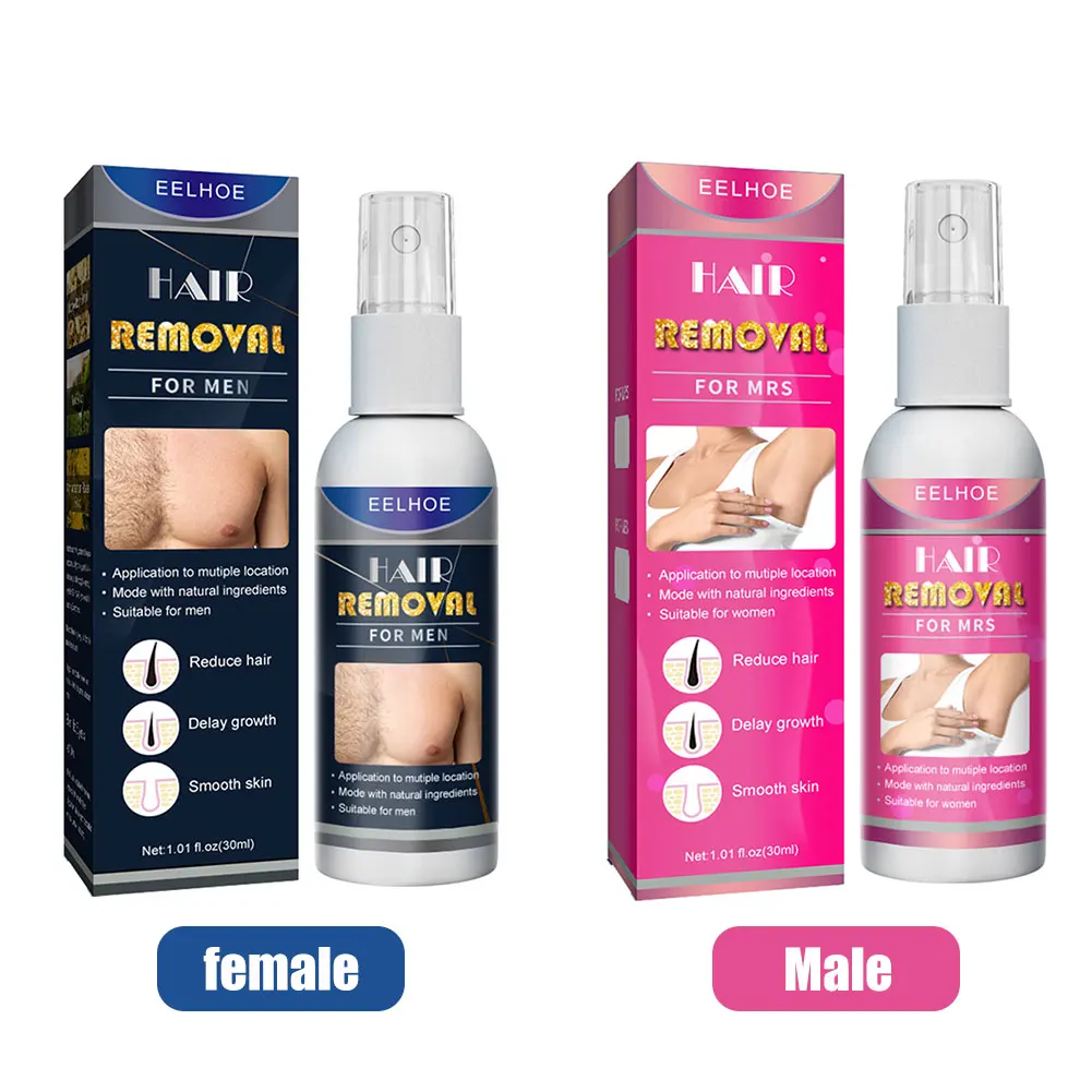 Effektives Haarentfernungsspray Schmerzlose Dauerhafte Enthaarung_voghion.com