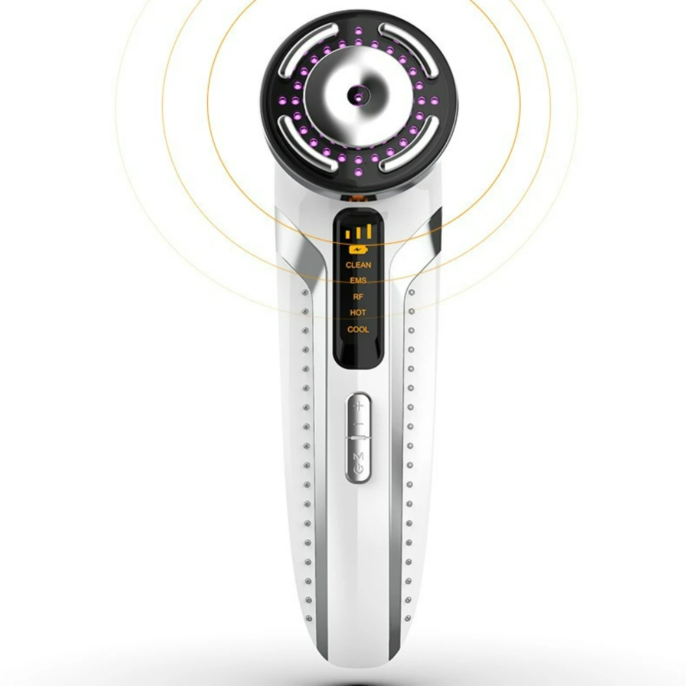 2026 Next Gen Beauty Device Micro RF IPL EMS Current Hot Cold Modes for Professional Facial Lifting and Skin Rejuvenation