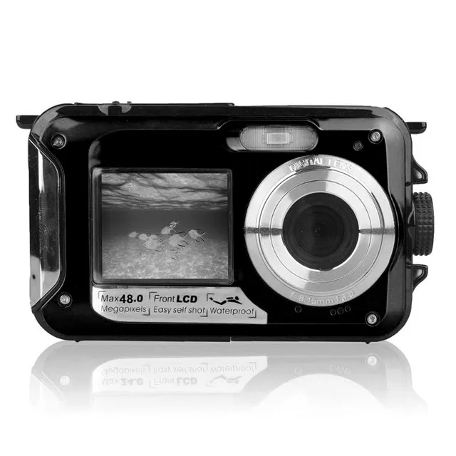 48 Million Pixel Dual-Screen Underwater Waterproof High-Definition Digital Camera Point-And-Shoot Digital Camera Vlog Camera micro four thirds Digital Cameras