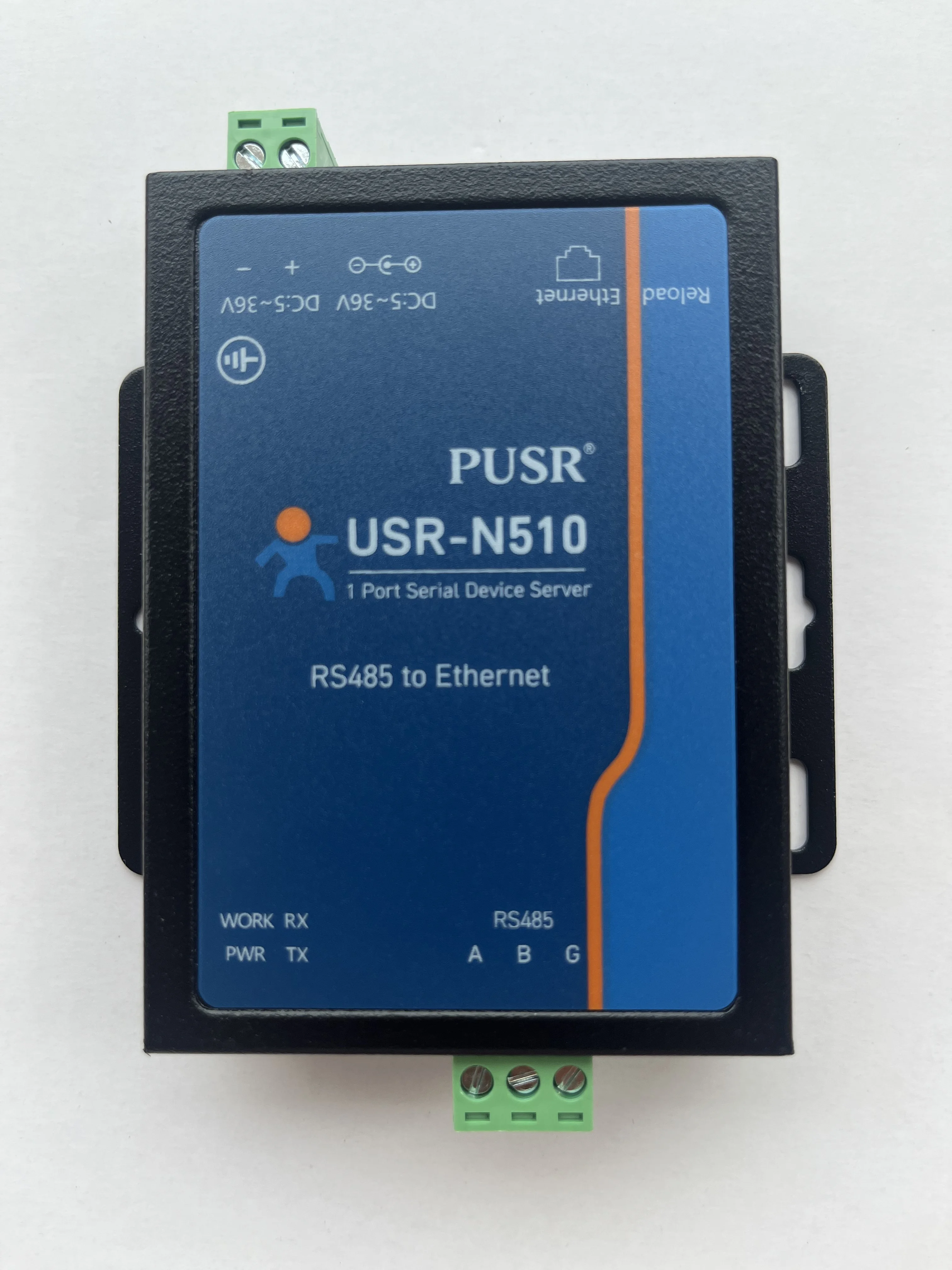 USR-N510 1포트 직렬 RS485 /RS232 /RS422-이더넷 변환기 MQTTS Modbus RTU 게이트웨이