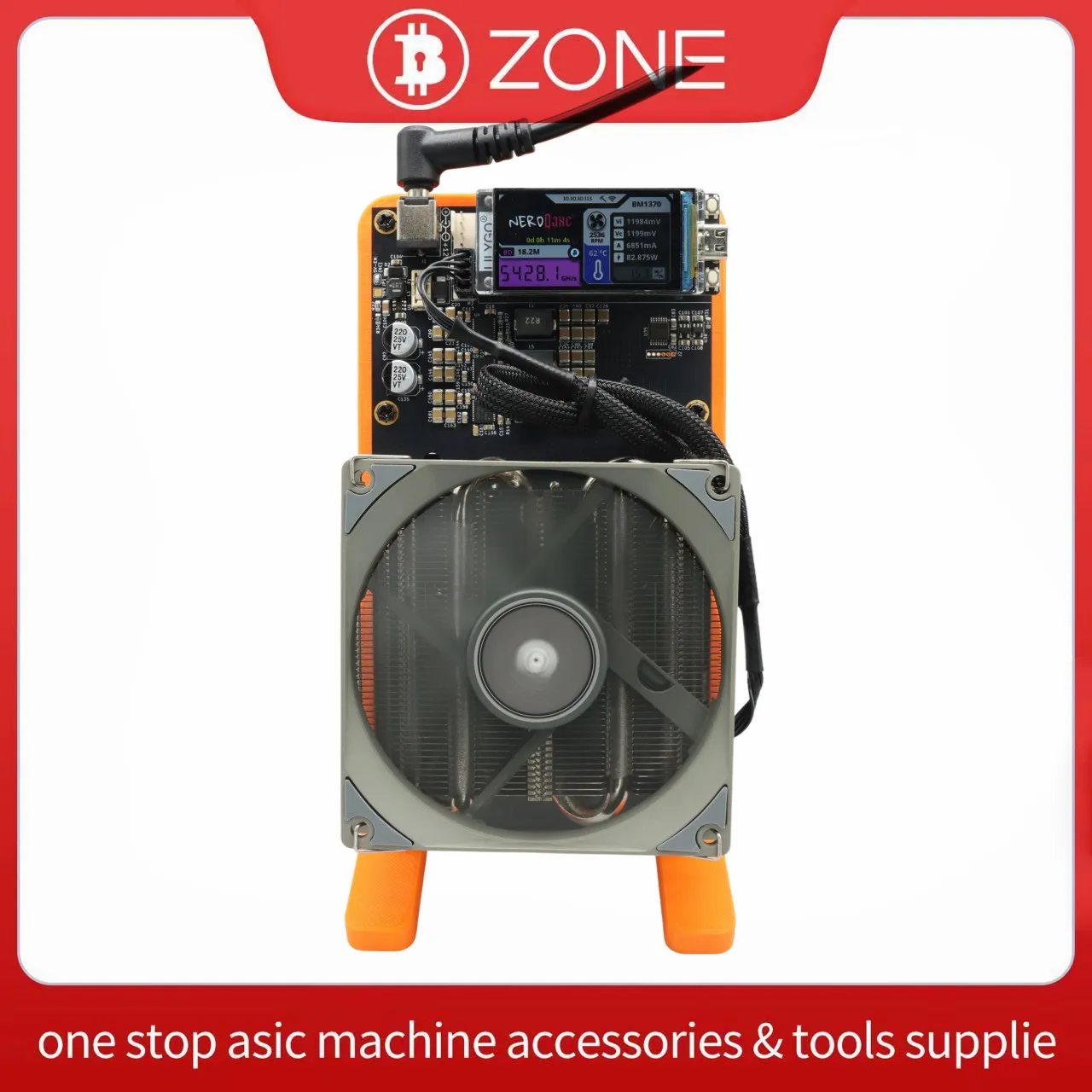 Open Source NerdQaxe++ 65W 4.8Th/s BM1370 Asic Chip Open Source Bitcoin  Miner With PSU - AliExpress