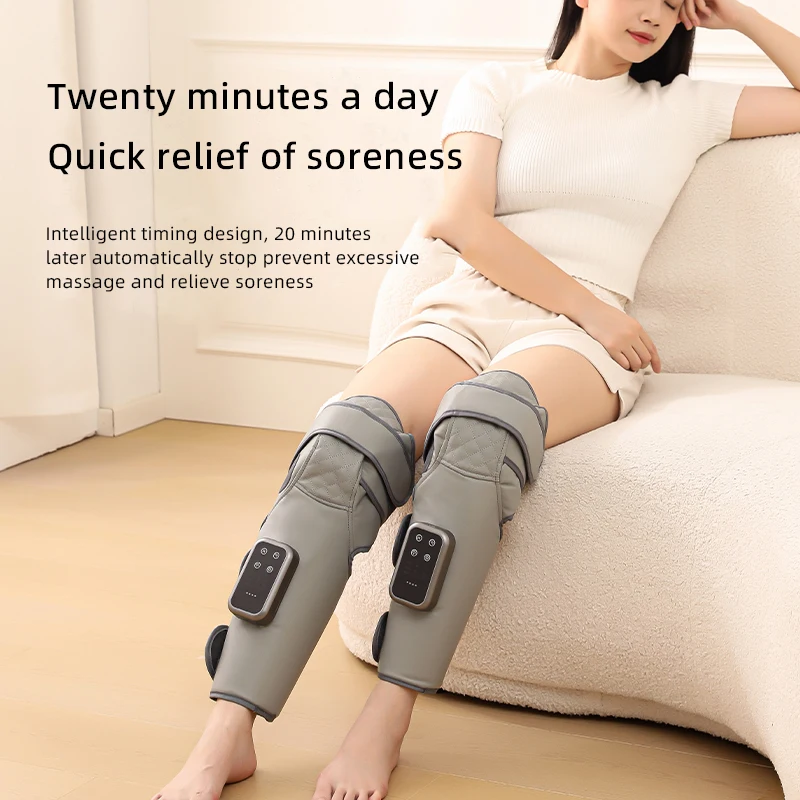 Smart Air Pressure Massager with Heat Compression and Fast Charge