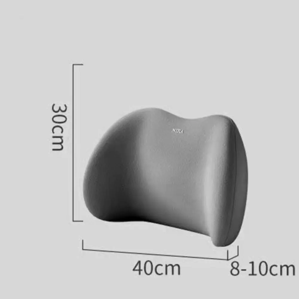 Ergonomic Memory Foam Lumbar Support Pillow for Comfortable Sleep