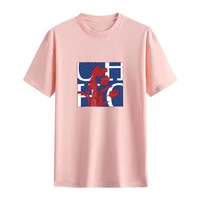 CHCH Summer New Women's T Shirts Short Sleeve O Neck Casual Flower Design Cotton Female Tops Women Tee Tops - Image 4