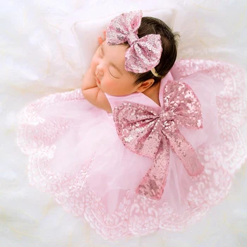 Lace Baby Photoshoot Dress 1