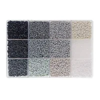 12 Colors 28000pcs 2.6mm Grey Collection Fuse Beads Pearly Perler Iron Bead for Kids Hama Beads Diy Puzzles Handmade Toy 1