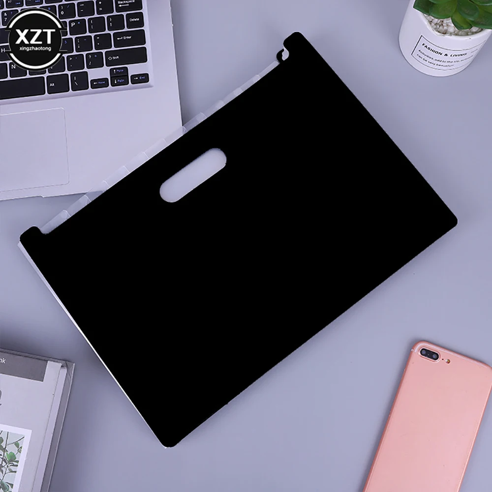 13/24 Pockets Expanding File Folder Works Accordion Office A4 Folder Waterproof Organizer Bag For Business Office Stationery