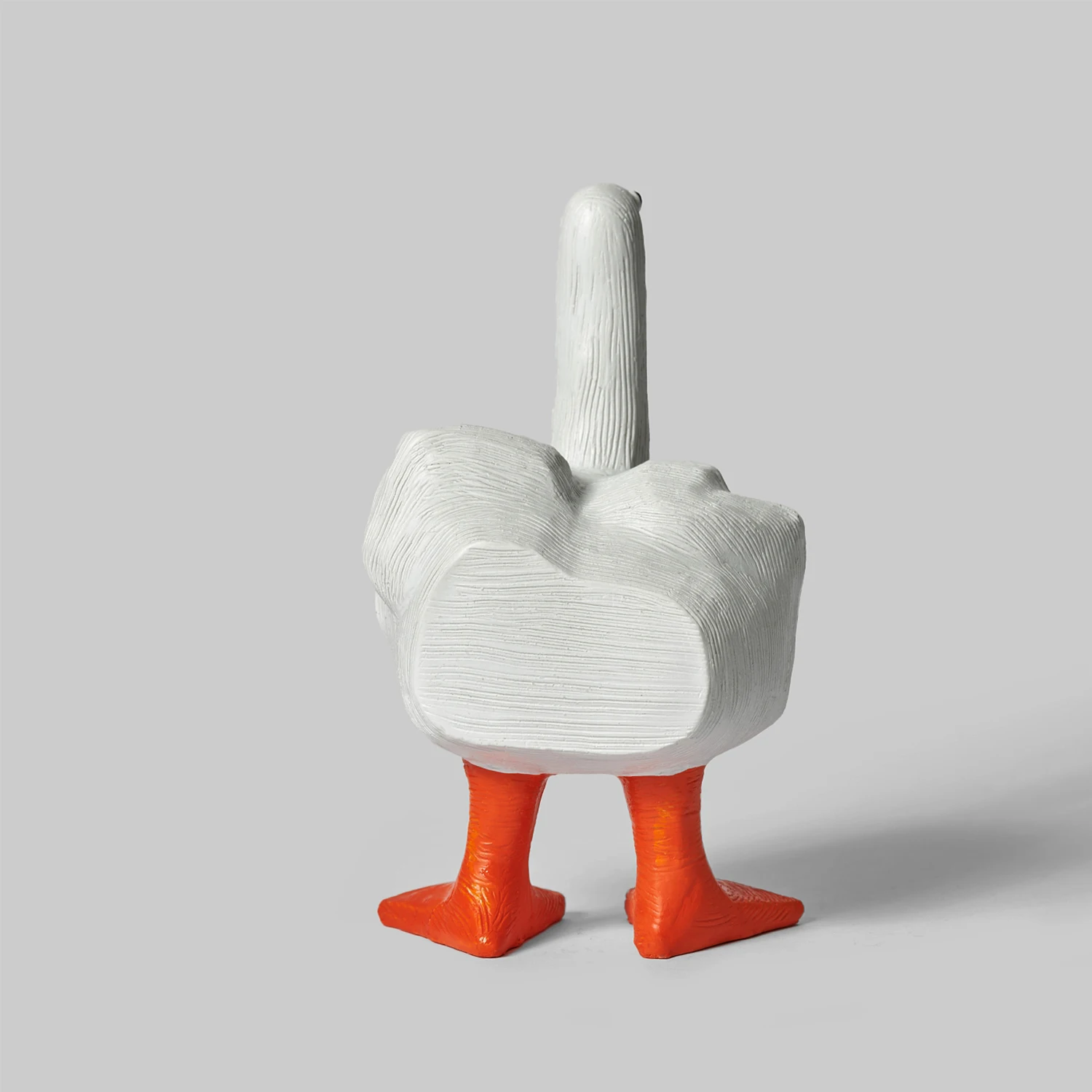 Duck You" Middle Finger Duck-Hilarious Resin Desk Decor For Office/Shelf-Funny Gift For Coworkers & Friends Sarcastic Humor