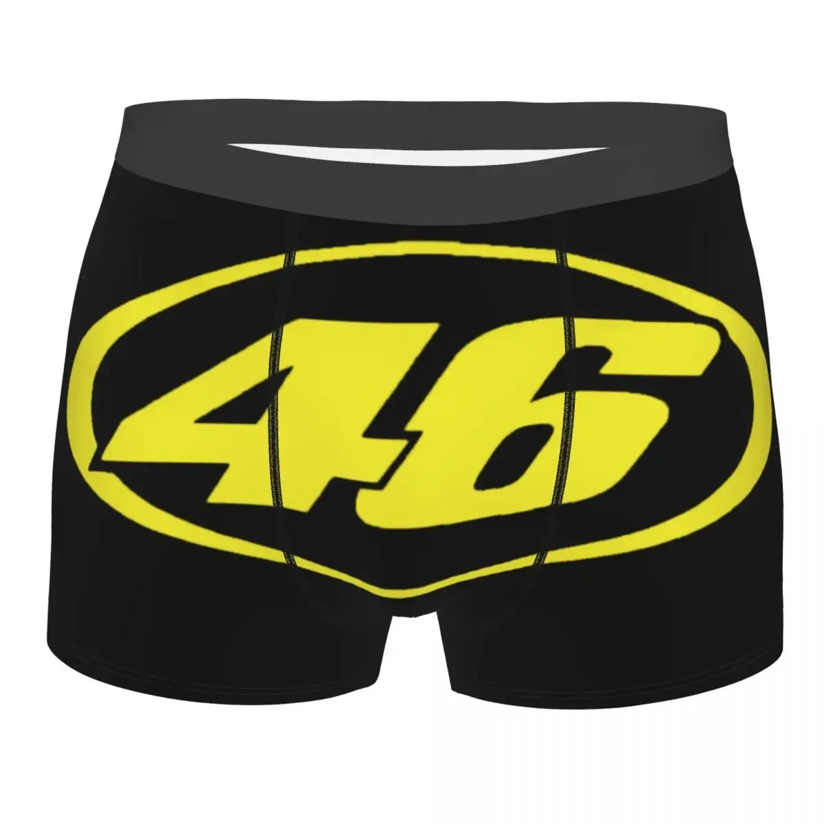 Rossi 46 Novelty Boxer Shorts Printed Custom Boxer Shorts Breathable Underwear Women's Underwear