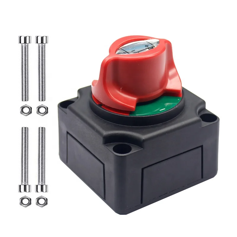 

300A 360 degree rotary Caravan Yacht Operation ON-OFF Light Disconnect Marine Battery Cut Off Isolator Switch