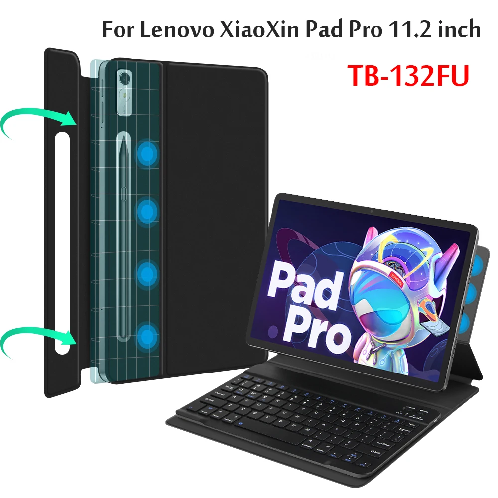 For Lenovo P11 Pro Gen 2 Case TB132FU 2022 XiaoXin Pad Pro 11.2 inch Tablet Wireless