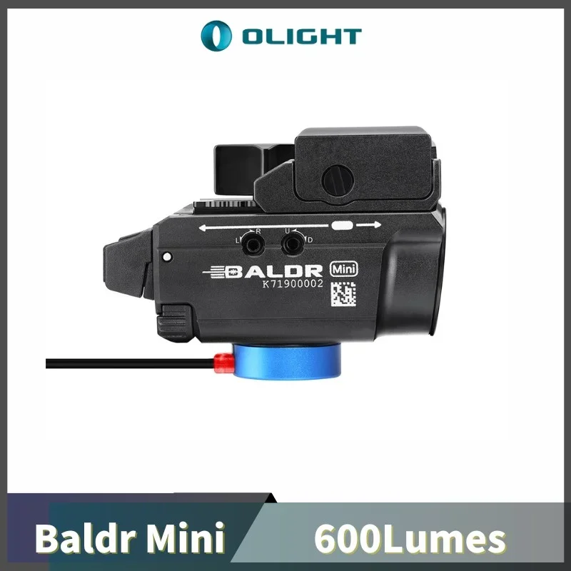 Olight Baldr Mini 600Lumen Torcia Tattica Magnetica Ricaricabile Armonlight Con Batteria