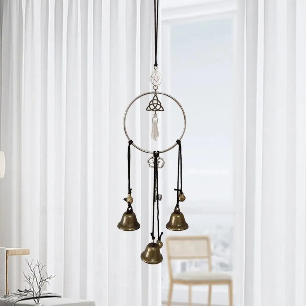 

Witch Bell Unique Handmade Metal Door Hanging Witch Windbell Decoration Car Interior