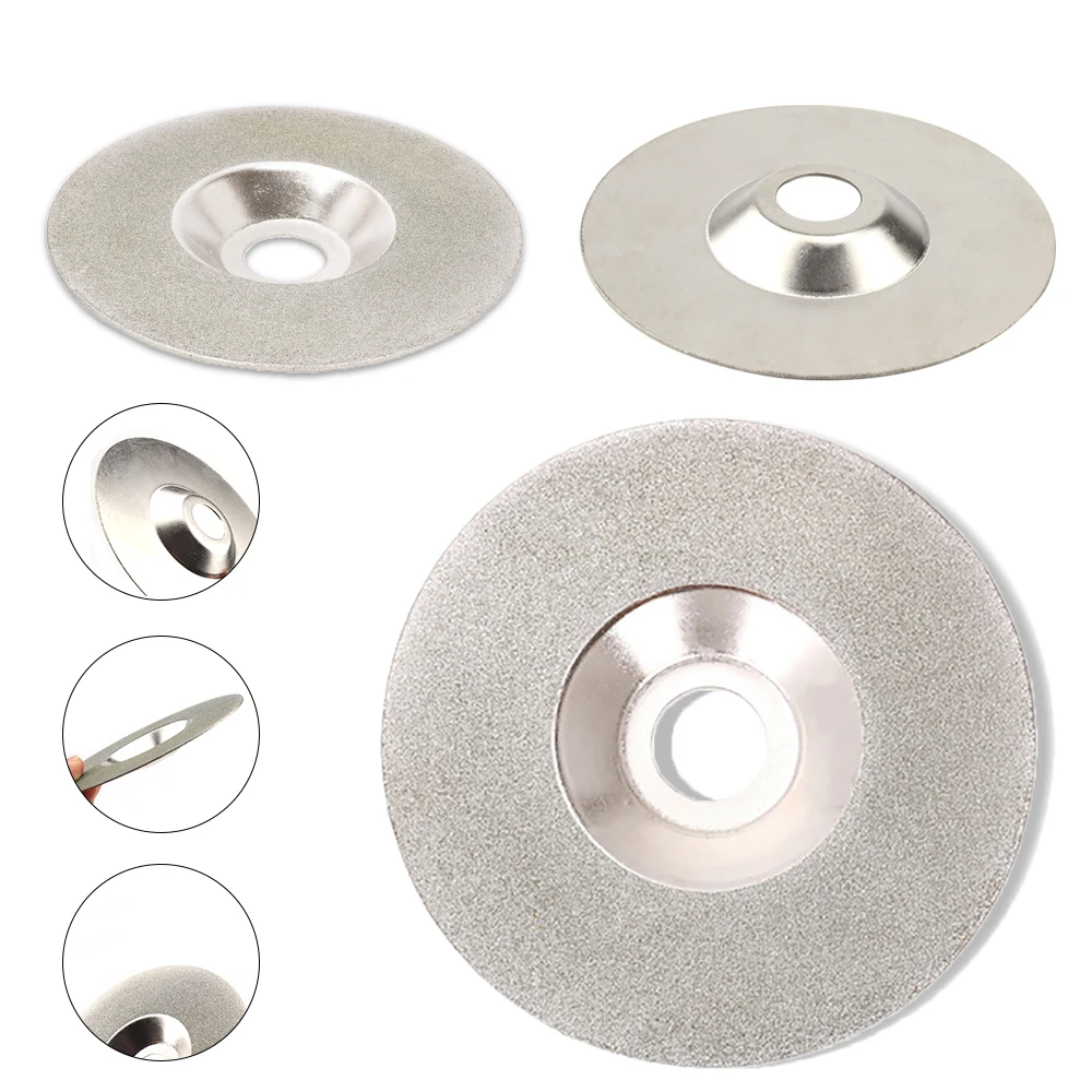 1pc Schleifen Disc 5 "125mm Diamant Cut Off Discs Rad Glas Cuttering Schmuck Rock Lapidar Sägeblätter rotary Schleif Werkzeuge – Detail 4
