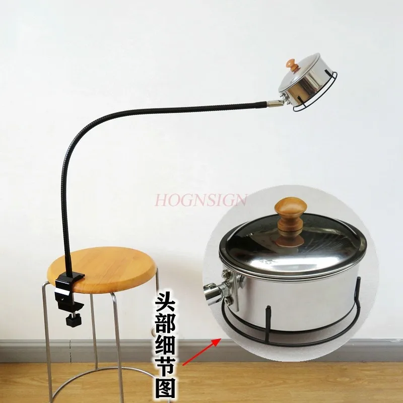 Clip-on household open fire moxibustion rack instrument moxa moxa cake column combustion chamber hanging