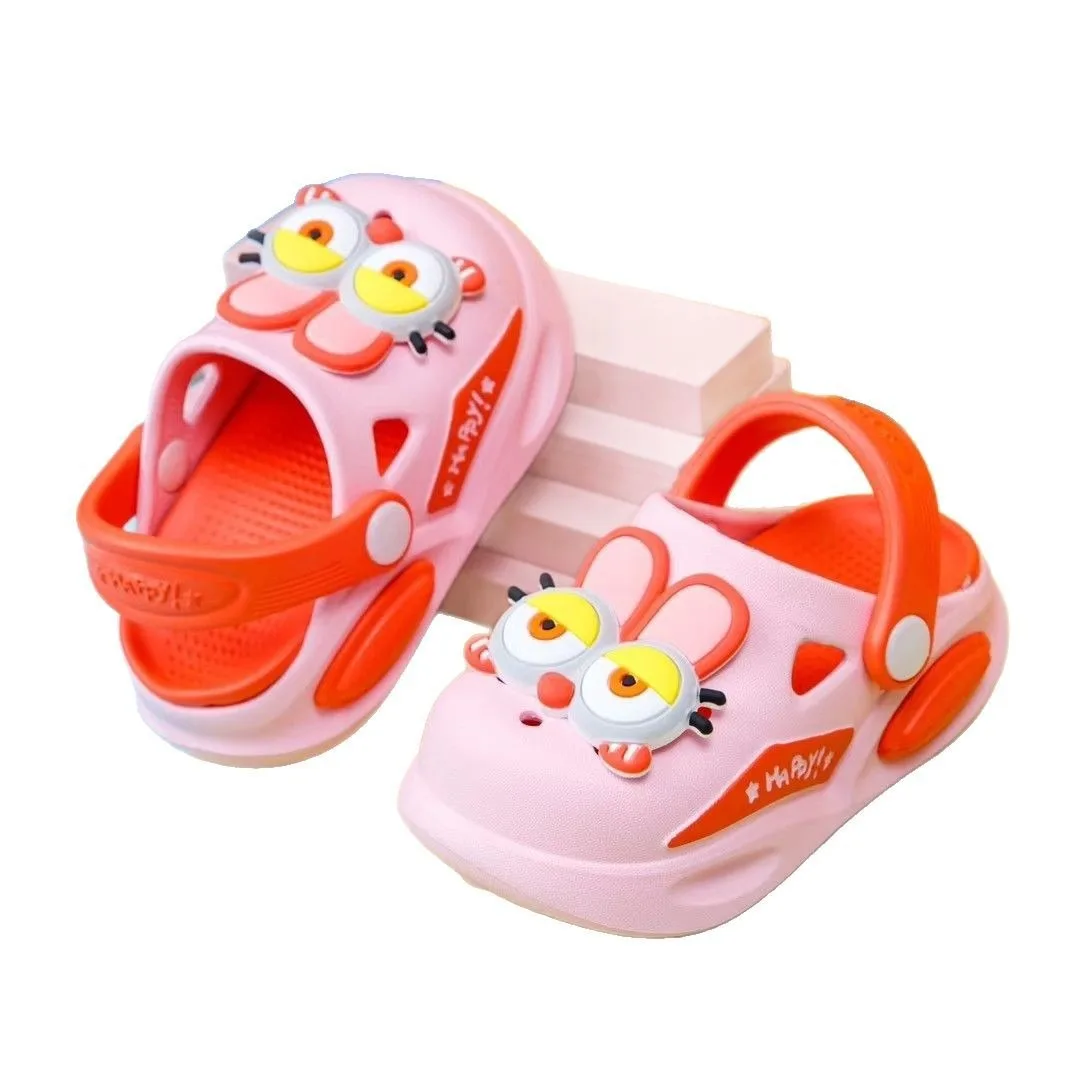 Children's Sandals and Slippers Cartoon Soft Sole Anti Slip Children's Shoes Girls' Indoor Home Shoes Boys' Sandals Kids