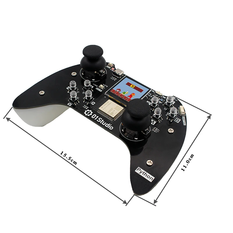 Pycontroller Controle Remoto Gamepad Esp32-s3 Placa de Desenvolvimento Wifi Bluetooth Python Programação - Imagem 2