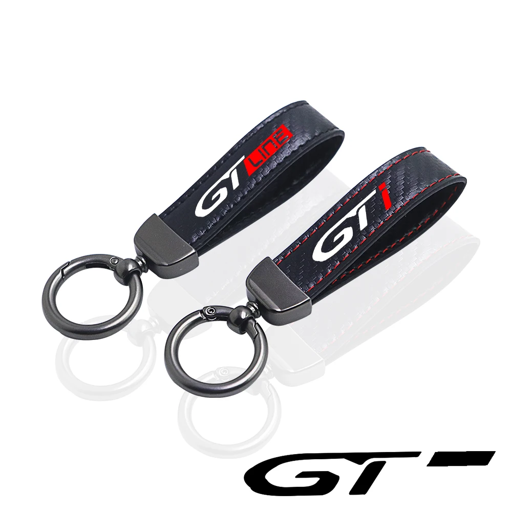 Auto Femme Homme Porte-clés Pour Peugeot GT Line Rifter 3008 5008 GTI 508 5008 3008 208 2008 308 3008 GT Porte-clés Voiture Cadeaux,G