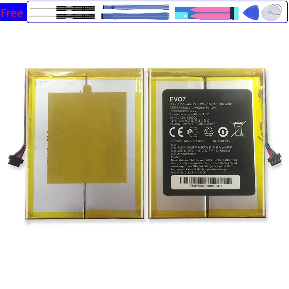 

Аккумулятор для планшета Alcatel One Touch EVO 7 HD / Onetouch EVO7 4150 мАч EVO7 с Трек-кодом