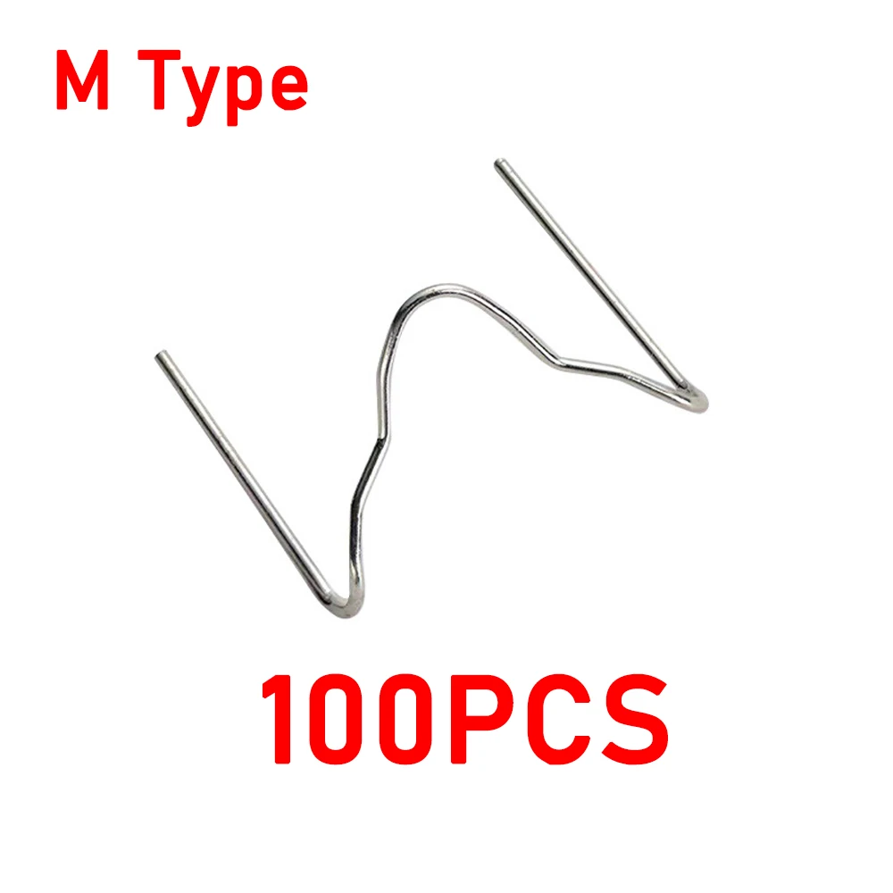 סטים לחיבור פלסטיק 1000/500/200/100 יחידות 4 סוגים ציפורניים לחיבור פלסטיק ערכת תיקון ציפורניים