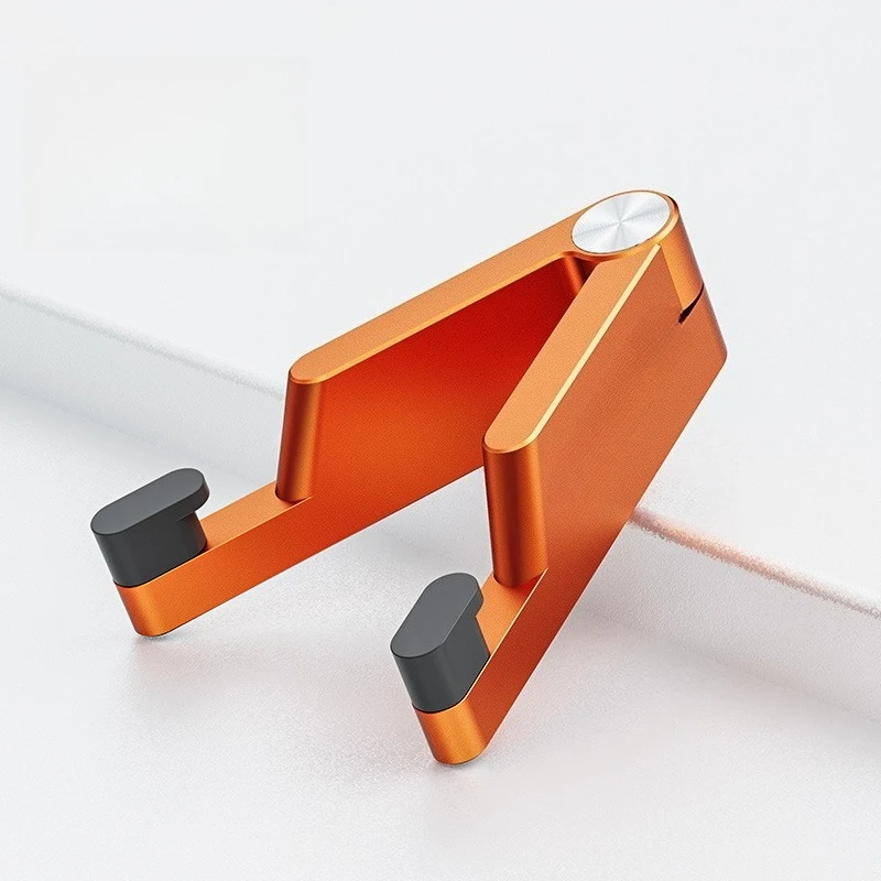 Foldable Metal V-Shape Phone and Tablet Stand for Desktop & Live Streaming