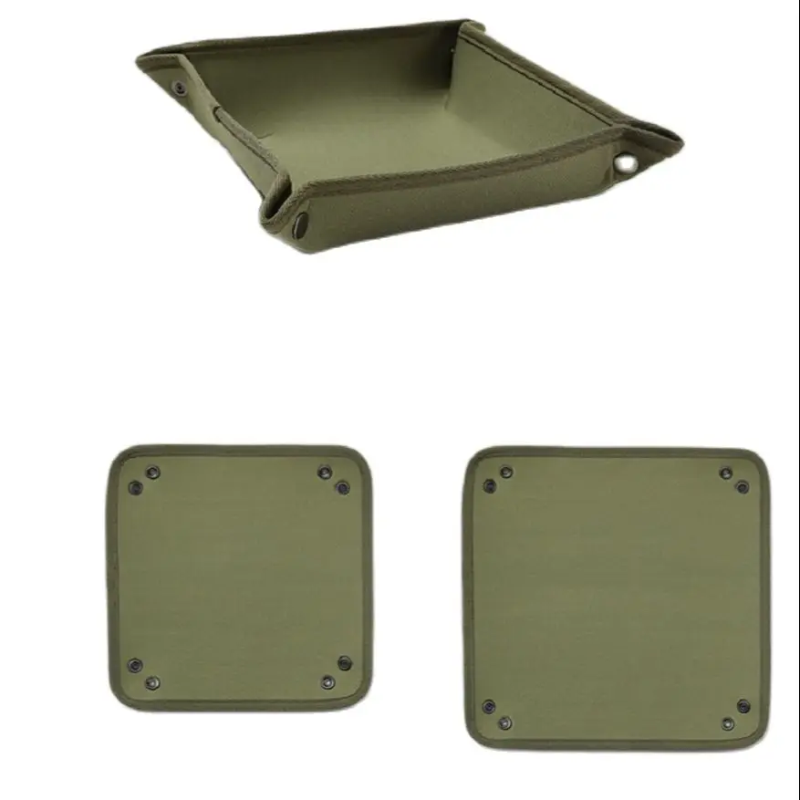 

Outdoor Tabletop Oxford Cloth Sundries Storage Key Folding Storage Box