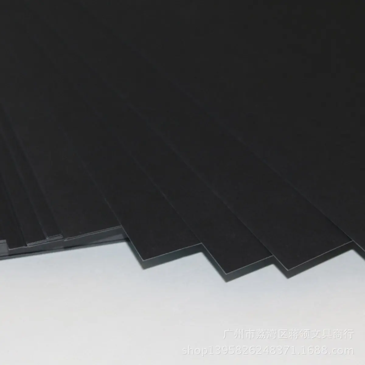 50Pcs A4 블랙 크래프트 종이 250Gsm 다목적 DIY 카드 용지 시트 스크랩북 카드 만들기 앨범 장식 미술 프로젝트