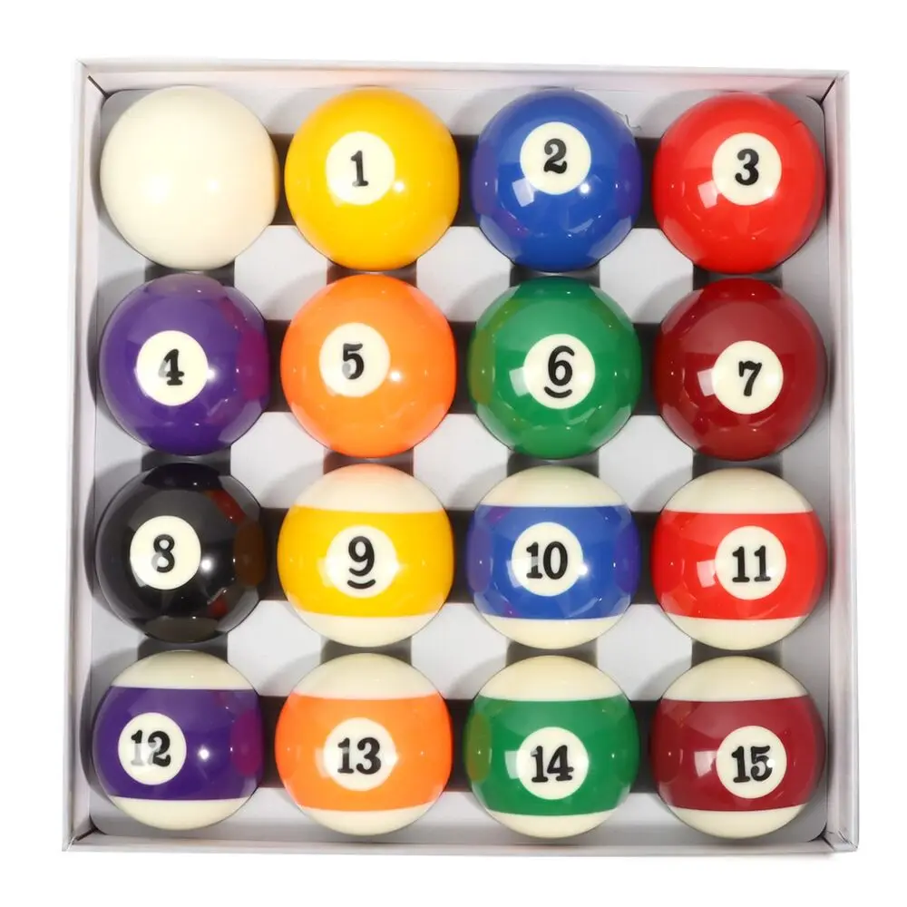 Standard Regulation Size Billiard Balls Set 16-Piece Pool Table Balls Set 2