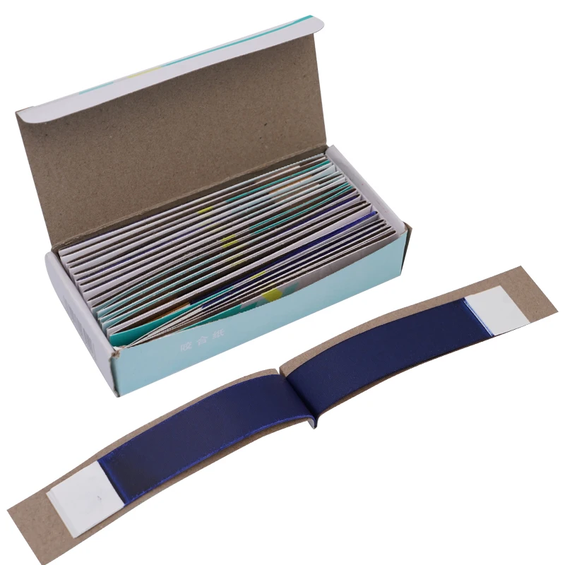 200Sheets Dental  Articulating Paper  Red/Blue as Dental Lab Product Material for Teeth Whitening