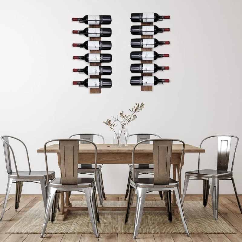 

Easy to Install Wine Storage Rack Trendy Wine Display Bracket Holder