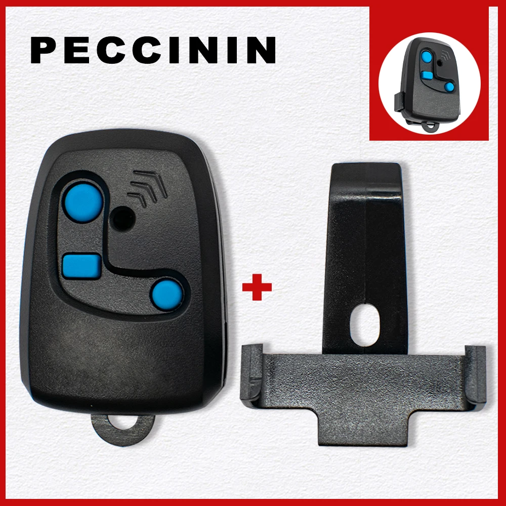 PECCININ Remote Control 433.92MHz Rolling Code 3 Buttons Electronic Gate Control Garage Door Opener Transmitter 4