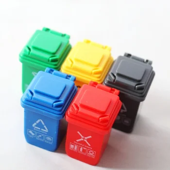Miniature Garbage Sorting Buckets