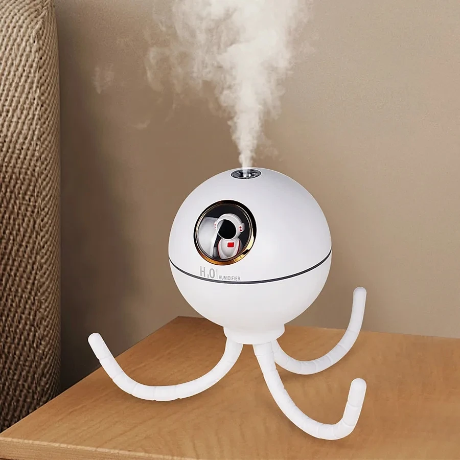 

Space Astronaut Aroma Air Humidifier USB Charging 2000mAh Battery Powered Wireless Electric Iltrasonic Cool Mist Maker Fogger