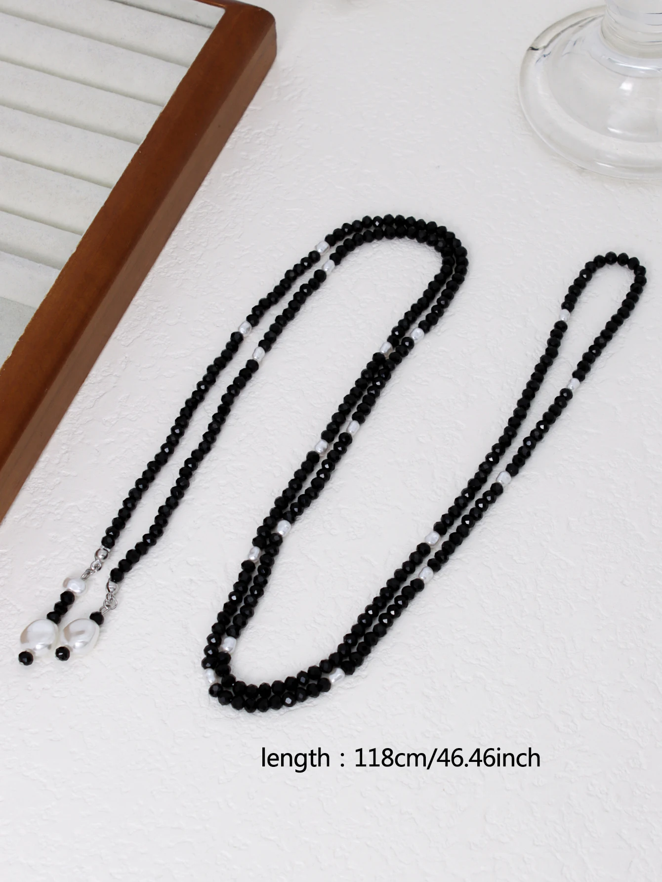 Bohemian Handmade Crystal Long Necklace Women