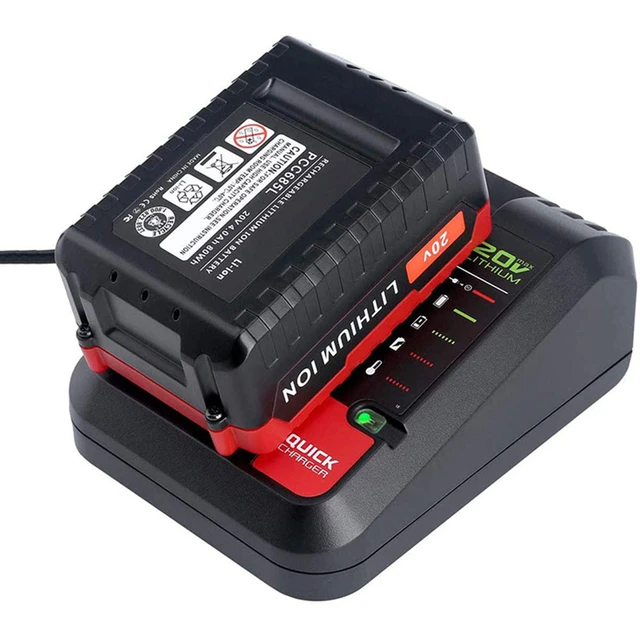 2A Lithium Battery Charger Replacement for Black&Decker LCS1620