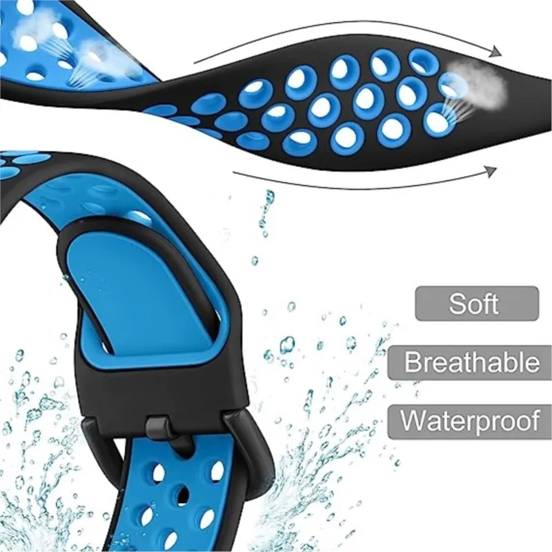 Silicone Sport Watch Band - Versatile and Stylish Bracelet