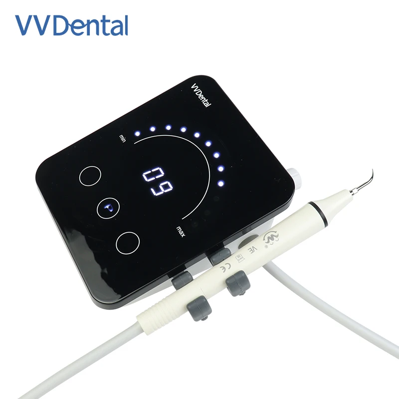 VV Dental Hot Sale Ultrasonic Scaler with 6 Tips Dentistry Scaling Sonic Irrigator Endo Teeth Scaler Dentist Tools feimo htd3m synchronous wheel bf type 60 teeth with aperture of 5mm 6mm 6 35mm 8mm 10mm 12mm 14mm bandwidth of 10mm 15mm，