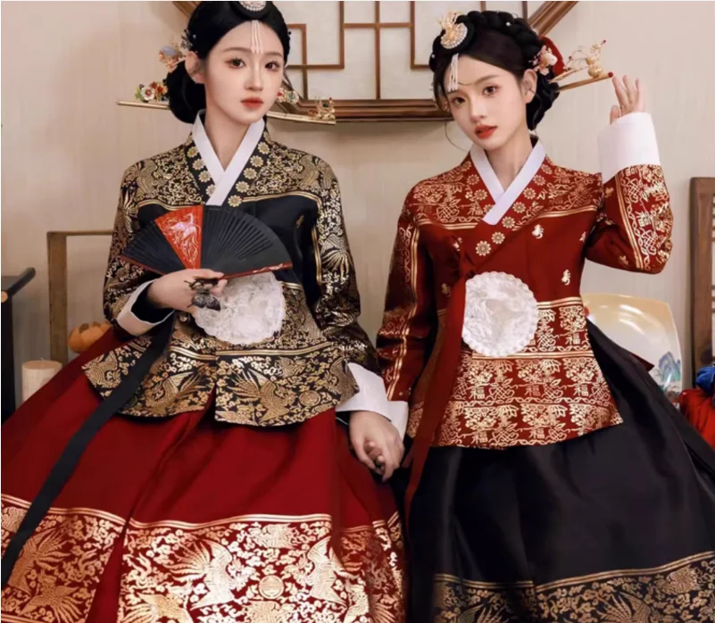 High End Korean Clothing, Korean Clothing, Female Adult Yanji Photography, Traditional Palace Dress
