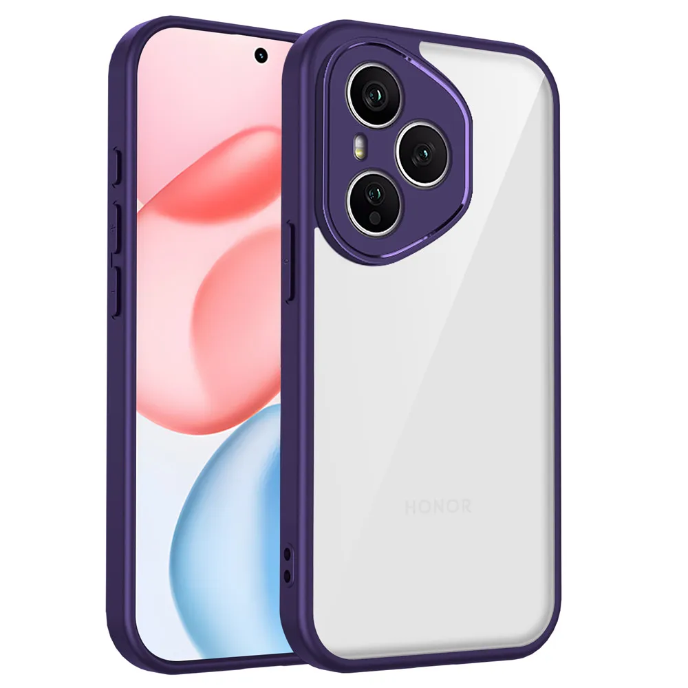 Luxury Matte Acrylic Shockproof Phone Case - Armor Design