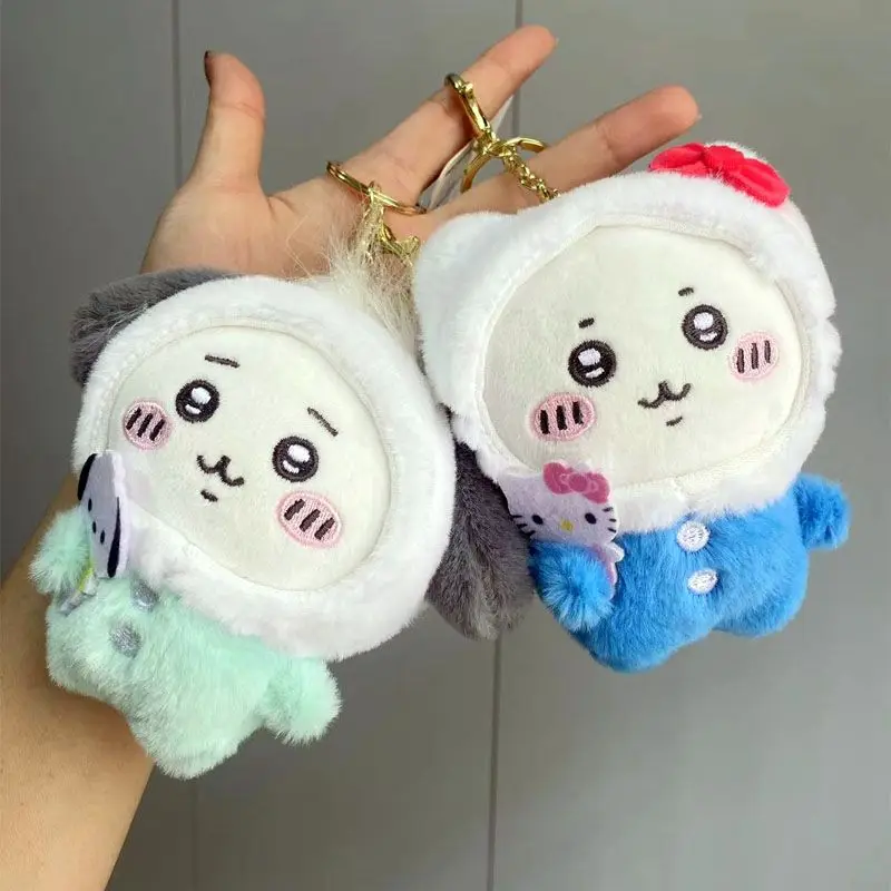 kawaii-miniso-chiikawa-pelu-oyuncak-usagi-hachiware-sevimli-anime