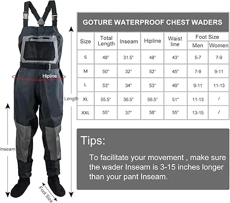 New Fly Fishing Children to Adults Waders Neoprene Foot for Men Raft Quick-dry Waterproof and Breathable