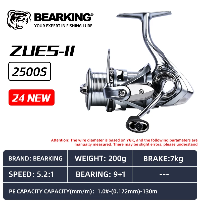 BEARKING Zeus II series 800-3000 model 9BB stainless steel bearing