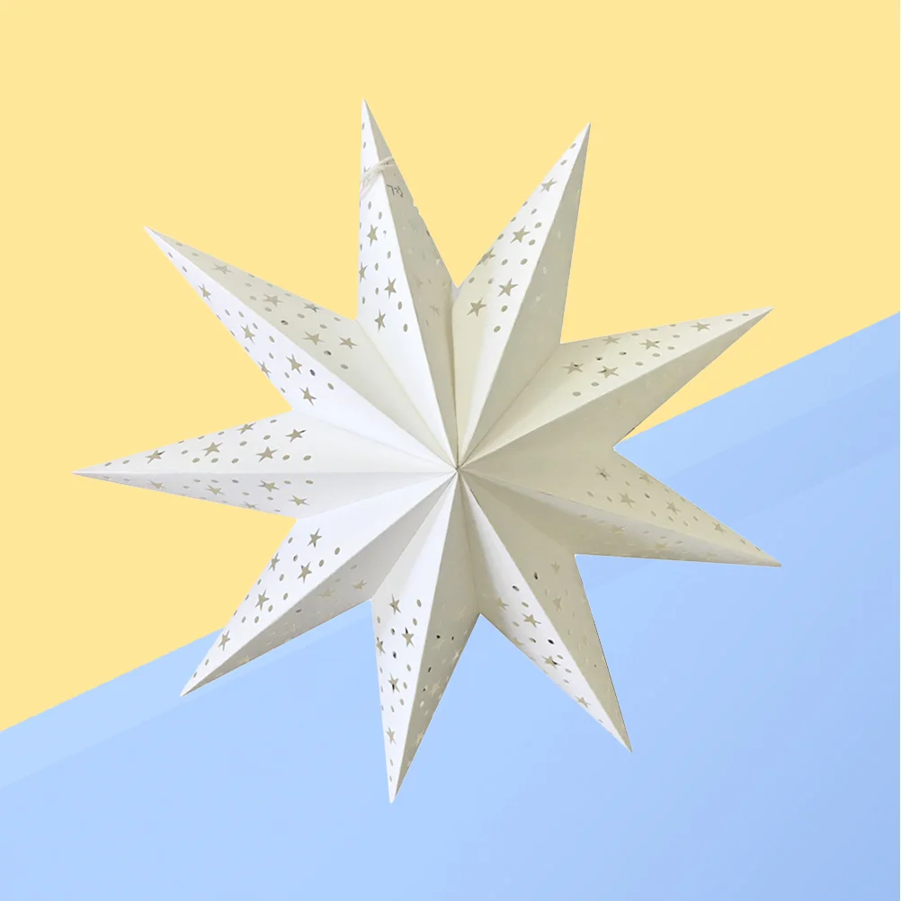 

2 шт. бумажные украшения, матовая белая блестящая Звезда для свадьбы, Рождества, праздника, дня рождения