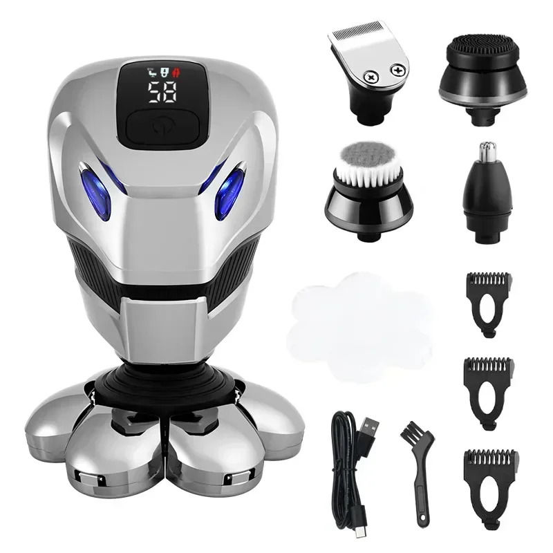 

Resuxi RQ-2016 Multifunctional Electric Shaver Men's Shaver Bald Machine Hair Clipper