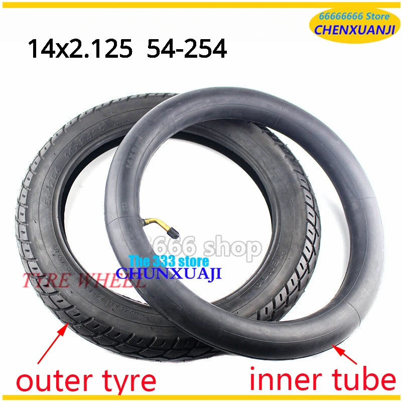 14 x 2.125 bike tube