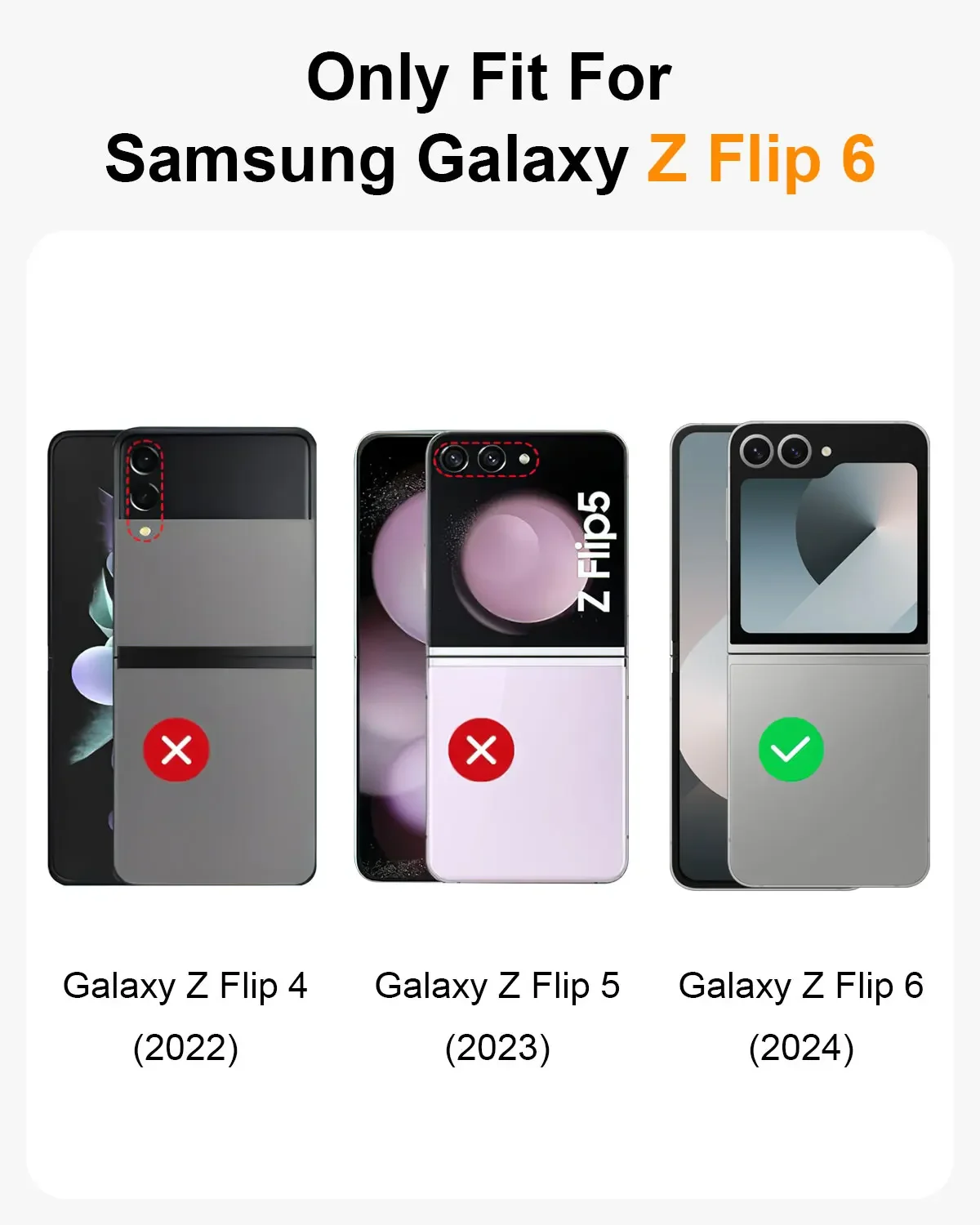 Eary for Samsung Galaxy Z Flip 7 6 Case with MagSafe 360°Rotatable Magnetic Kickstand Wireless Charging Anti Scratch Phone Cover