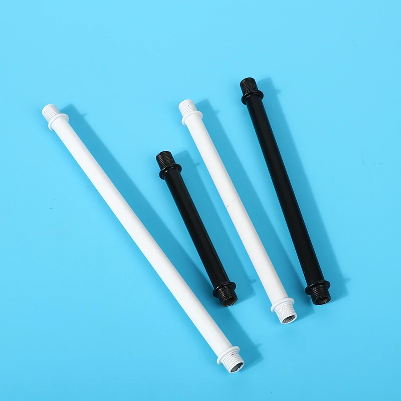 Description Picture 5 of item1Pc Lighting Accessories M10*1 Tooth Tube Lamp Double-headed External Tooth Hollow Metal Rod 10cm 15cm 20cm 30cm 40cm 50cm